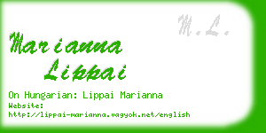 marianna lippai business card